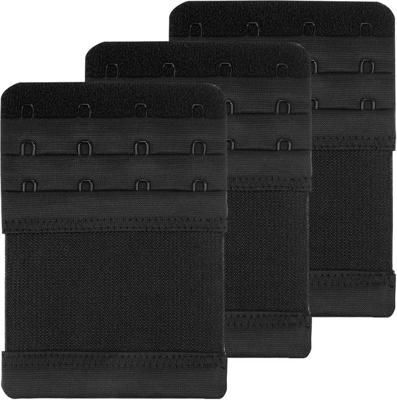 FEUNLEM 4 Hook Bra Extenders for women, Adjustable 4 hook Plus Size Bra Extender (3/4" Spacing) - Image 1